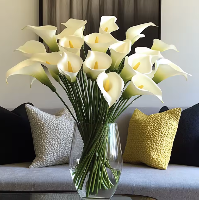 Konstgjorda Calla Liljor 10st