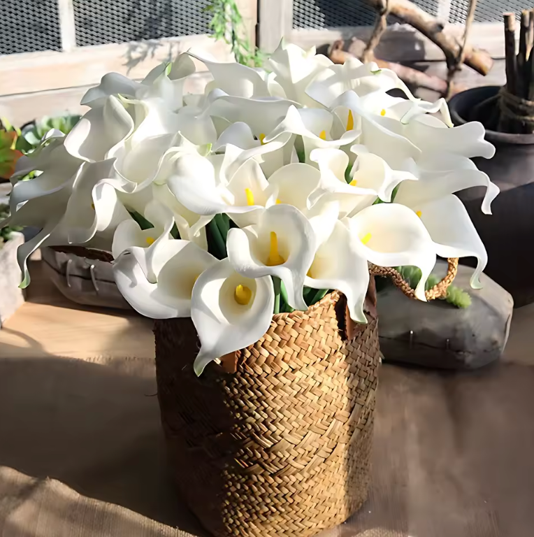 Konstgjorda Calla Liljor 10st