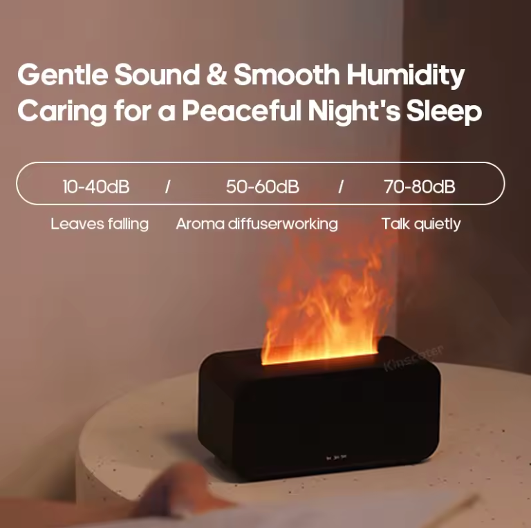 Aroma Diffuser med flamsimulering