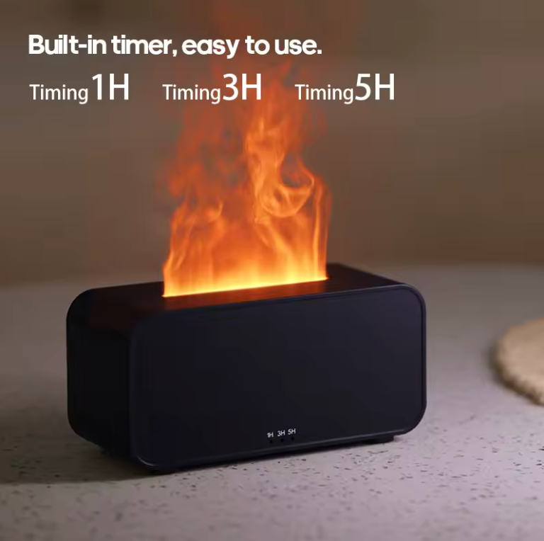 Aroma Diffuser med flamsimulering