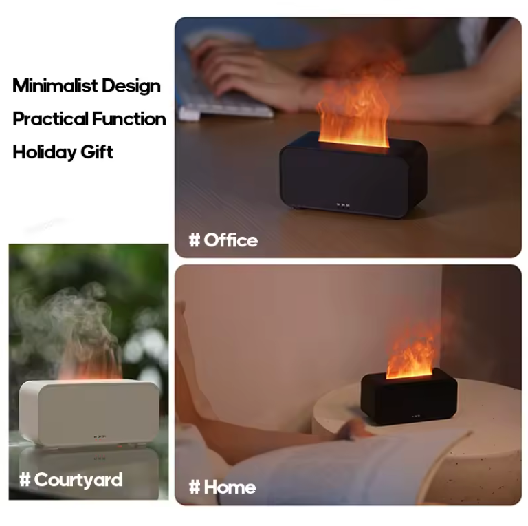 Aroma Diffuser med flamsimulering
