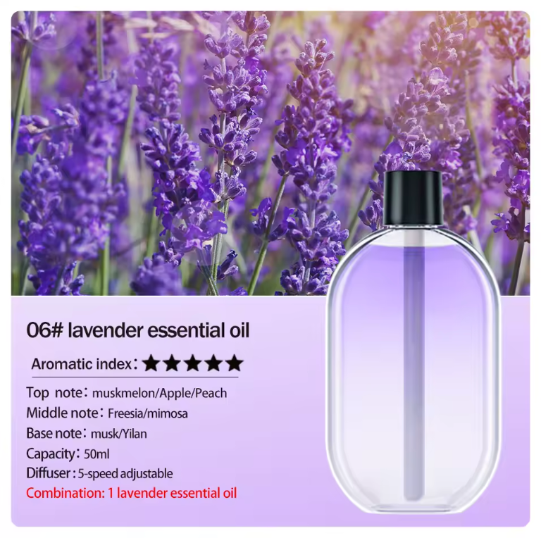 Portabla uppladdningsbara aromadiffuser