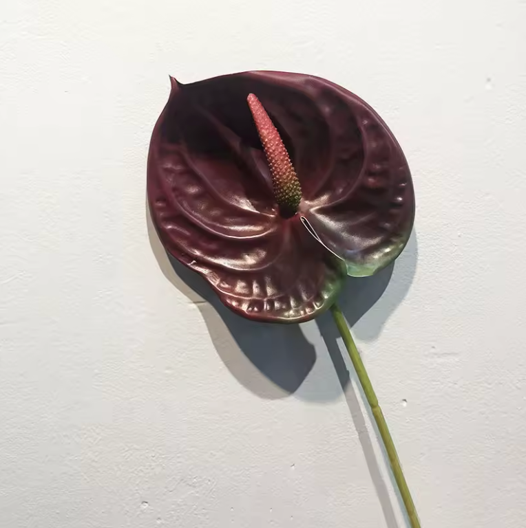 Konstgjorda Anthurium Blomma Goose Palm