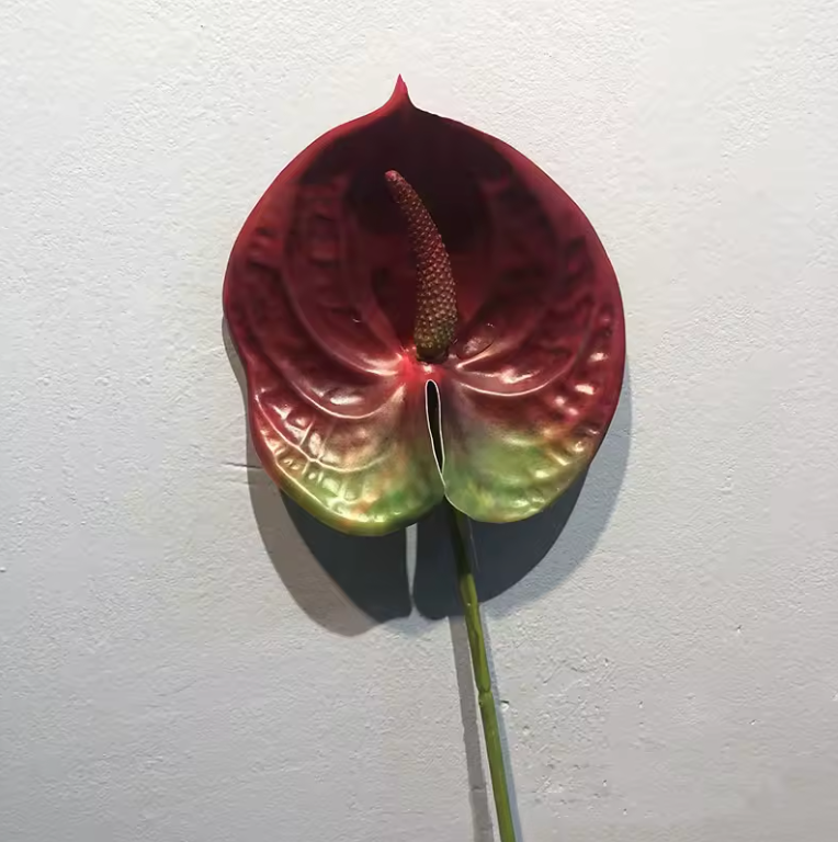 Konstgjorda Anthurium Blomma Goose Palm