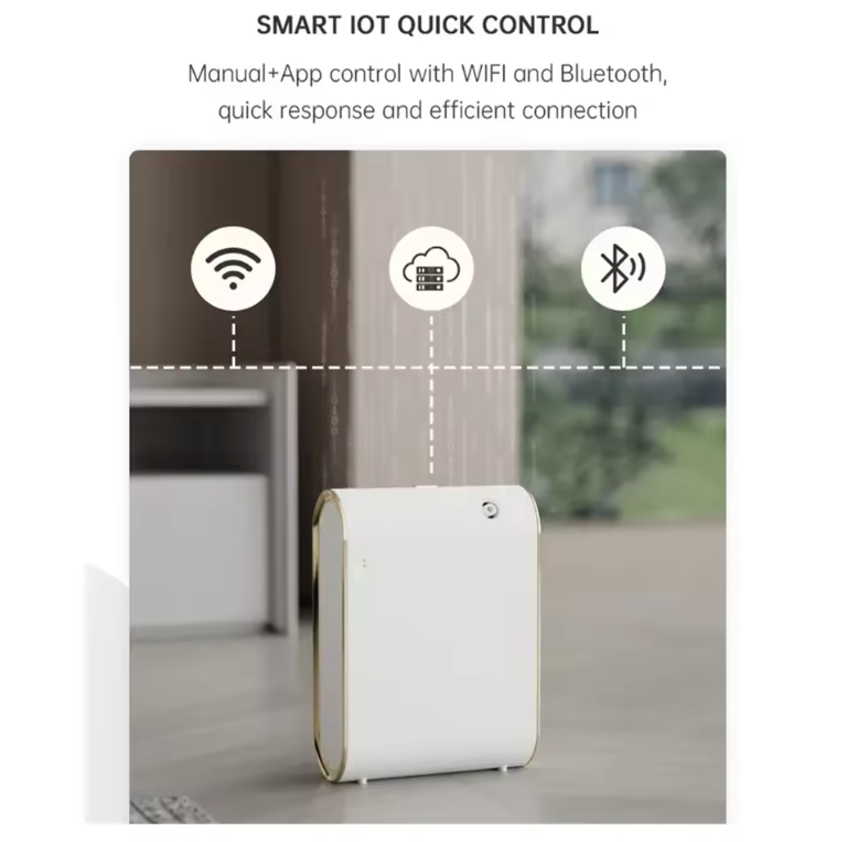Smarta aromadiffuser utan vatten samt Bluetooth