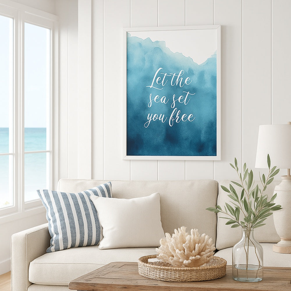 OCEANSIDE Canvastavla Havsmotiv