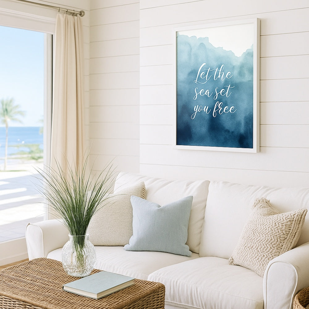 OCEANSIDE Canvastavla Havsmotiv